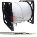 Кабель коаксіальний RG-6U (CS6-004) CommSpace, одножильний, CCS, 80%, білий, 305м