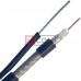 Кабель коаксиальный RG-6U (CS6-017) CommSpace, внешний, одножильный, CCS, 96%, чёрный, 305м