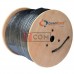 Кабель коаксиальный RG-6U (CS6-017) CommSpace, внешний, одножильный, CCS, 96%, чёрный, 305м