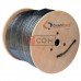 Кабель коаксиальный RG-6U (CS6-017) CommSpace, внешний, одножильный, CCS, 96%, чёрный, 305м Кабель коаксиальный RG-6U (CS6-017) CommSpace, внешний, одножильный, CCS, 96%, чёрный, 305м