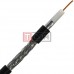 Кабель коаксиальный RG-59 (CS59-002) CommSpace, одножильный, Cu, 64%, чёрный, 100м