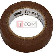 Изолента 3M-TEMFLEX (0.13×15мм, 10 метров) коричневая