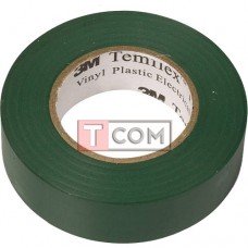 Изолента 3M-TEMFLEX (0.13×19мм, 20 метров) зелёная