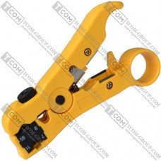 Стриппер HLT-505 для зачистки кабеля UTP, FTP, RG-59, 6, 7, 11