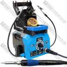 Паяльная станция YIHUA 936A-II, 34W (max 120W), 200-480°C, синяя
