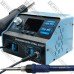 Паяльная станция 2в1 YIHUA 992D+ (паяльник+фен), 1 большой дисплей, 720 Вт, 100-480°C
