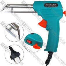 Паяльник HandsKit HB-585A c автоматической подачей припоя, 60W, зелёный