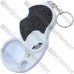 Лупа ювелирная No.6901A1 с LED подсв., 8Х диам-37мм + 20Х диам-12мм