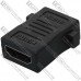 Переходник TCOM гнездо HDMI - гнездо HDMI, под винты, gold