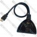 HDMI Switch 3 port HDMI (3xHDMI-1xHDMI) c кабелем, без питания