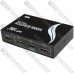 З'єднувач HDMI TCOM, 3 гнізда HDMI - 1 гніздо HDMI, з пультом