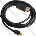 Шнур шт.mini Display Port- шт.Display Port, gold, 3метра