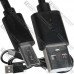 Шнур штекер USB А - штекер micro USB 12мм (удлинённый), 1м