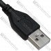 Шнур штекер USB А - штекер USB type C, 1,5м, чорний Шнур штекер USB А - штекер USB type C, 1,5м, чорний