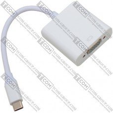 Переходник HDTV 4К (штекер USB type C - гнездо VGA), с кабелем 15см