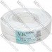 Кабель сигнальный VKcable, 2 жилы, без экрана, 7х0.22мм, CCA, белый, 100м