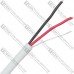 Кабель сигнальный VKcable, 2 жилы, без экрана, 7х0.22мм, CCA, белый, 100м