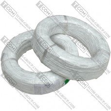 Одножильный силиконовый провод 26AWG (0,15мм.кв.) белый, 305м