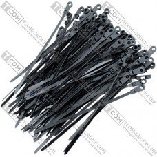 Стяжки под шуруп Profix, 150×4мм, чёрные, 100шт