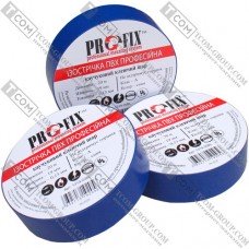 Изолента 0.13 х 19мм, 20метров, синяя, ProFix