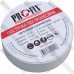 Изолента 0.13 х 19мм, 20метров, белая, ProFix