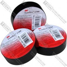 Изолента 3M-TEMFLEX (0.13×19мм, 20 метров) чёрная
