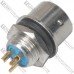 Разъём XS9 быстросъёмный 3pin (штекер кабельный+гнездо монтажное)