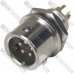 Разъём XS9 быстросъёмный 5pin (штекер кабельный+гнездо монтажное)