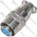 Разъём XS12 быстросъёмный 3pin (штекер кабельный+гнездо монтажное)