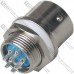 Разъём XS12 быстросъёмный 5pin (штекер кабельный+гнездо монтажное)