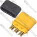 Штекер питания Amass MR30(M), 3-х контактный, жёлтый