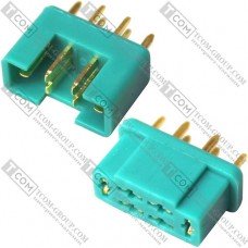 Разъём питания MPX 6pin, комплект (штекер + гнездо)