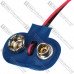Гнездо держатель 9V кроны, с кабелем