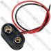 Гнездо держатель 9V кроны с кабелем Daier DCK4