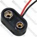 Гнездо держатель 9V кроны с кабелем Daier DCK4