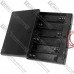 Корпус батареек х6 "АА" Daier BH5-6003, с крышкой и переключателем ON-OFF, провод