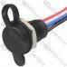 Гнездо USB type C с заглушкой - гнездо PH2.0-4P, с кабелем, водонепроницаемый