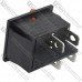 Переключатель широкий с подсветкой IRS-201-1С (ON-OFF) TCOM, 4pin, 15A, 220V, жёлтый