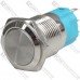 Кнопка антивандальная 19мм с фиксацией OFF-ON, 220V, выводы под пайку
