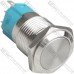 Кнопка антивандальная 19мм с фиксацией OFF-ON, 220V, выводы под пайку