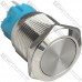 Кнопка антивандальная 16мм с фиксацией OFF-ON, 220V, выводы под пайку