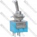 Тумблер Daier MTS-201, 4pin, ON-OFF, 3A 250V, пайка