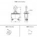 Тумблер большой Daier KN3B-101A, 2pin, ON-OFF, 10A 250V, винтовой зажим