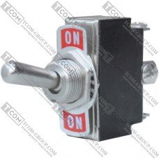 Тумблер Daier KN3B-103, 3pin, ON-OFF-ON, 6A 250V, винтовой зажим