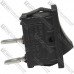 Переключатель Daier KCD1-101, ON-OFF, 2pin, 10A 125V/6A 250V, чёрный