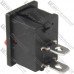 Перемикач Daier KCD1-101, ON-OFF, 2pin, 10A 125V/6A 250V, червоний