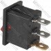 Переключатель Daier KCD1-2-101N RD, ON-OFF, 3pin, 10A 125V/6A 250V, красный