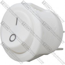 Переключатель Daier KCD1-5-101, ON-OFF, 2pin, 6A 250V, белый