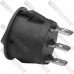 Переключатель Daier KCD1-5-102, ON-ON, 3pin, 6A 250V, чёрный