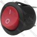 Переключатель Daier KCD1-5-102, ON-ON, 3pin, 6A 250V, красный
